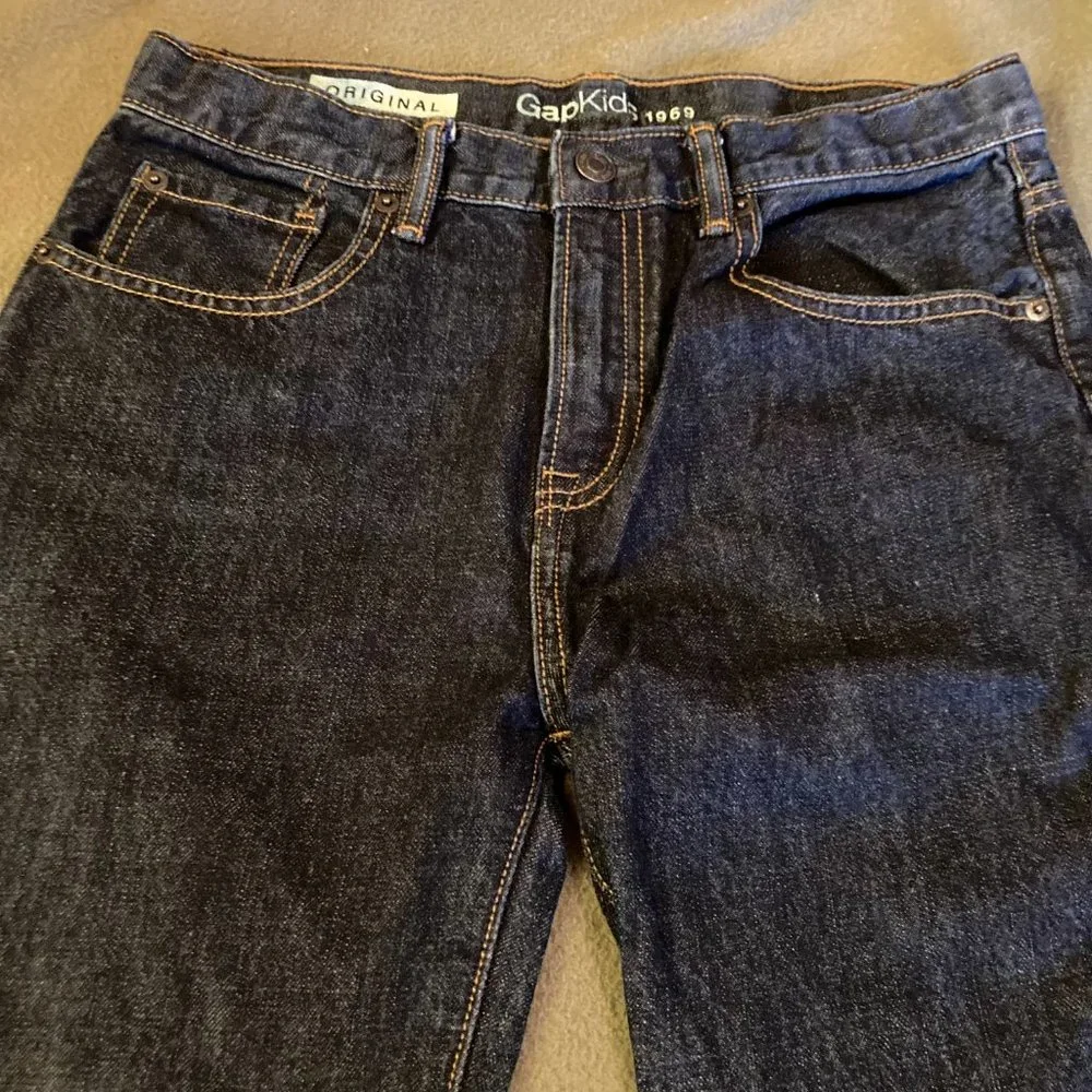 NWOT Boy GAP Kids 1969 Original Denim Jeans Size 18R (#3)
